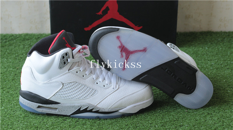 Air Jordan 5 White Cement 2017